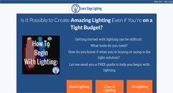 Desktop Screenshot of learnstagelighting.com